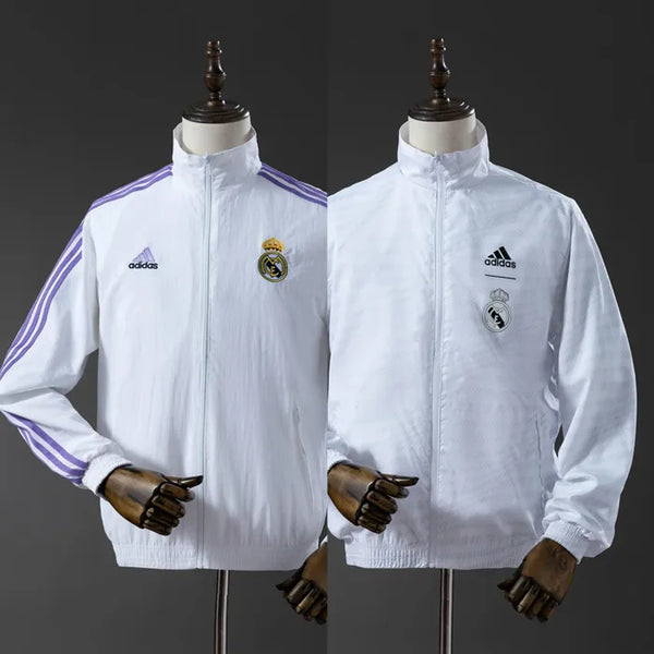 Real Madrid Windbreaker 2025/26 Reversible Football Kit - PalmSportss