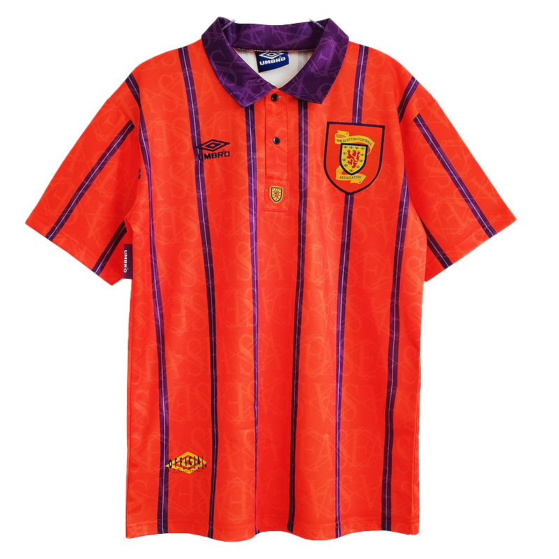 Retro Scotland Jersey 1994 Away Football Kit Soccer Shirt