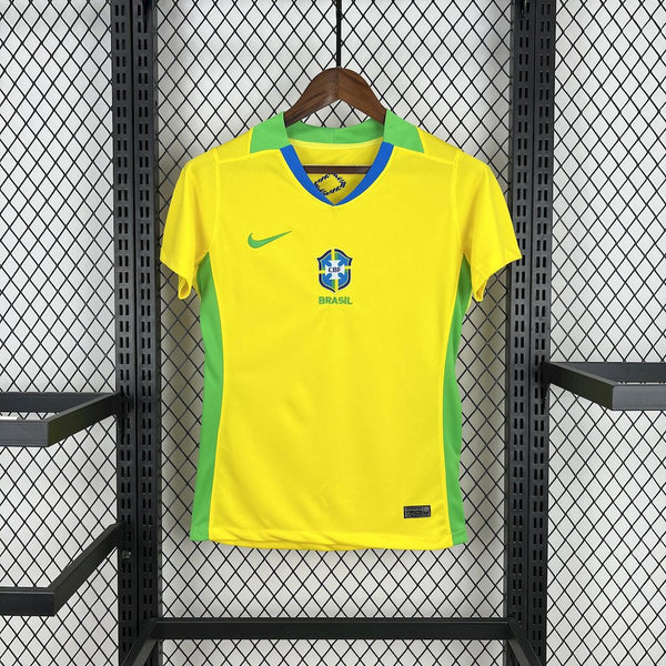 Women Brazil Home Jersey 2025 Football Kit Soccer Jersey