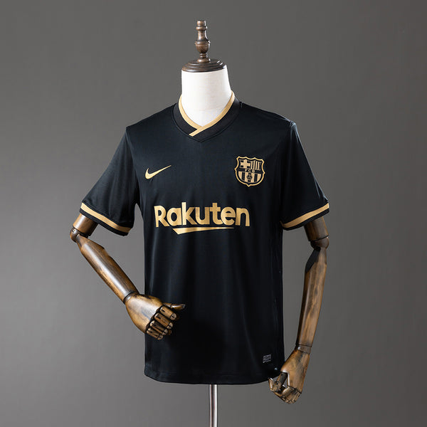 Barcelona Jersey 2020-21 Away Retro Football Kit Soccer Jersey