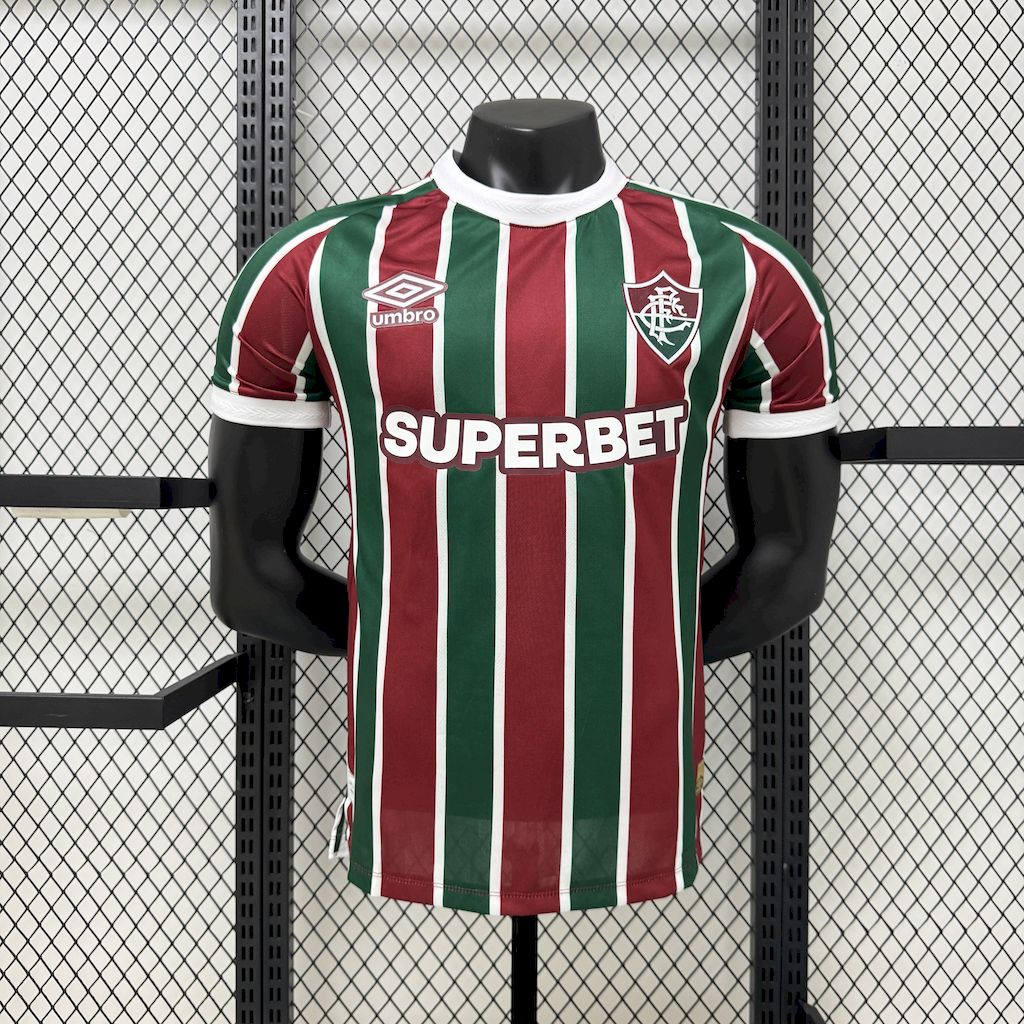Player Version Fluminense Jersey 25/26 Home Football Kit Soccer Jersey