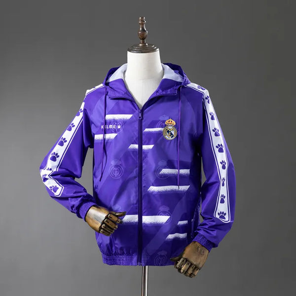 Real Madrid Windbreaker 25/26 Football Kit Soccer Jersey - PalmSportss