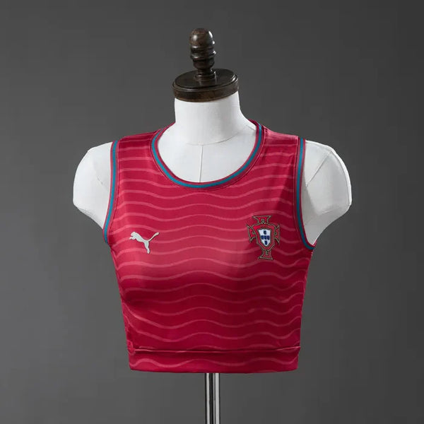 Women Portugal Home Vest 2026 World Cup Football KitS occer Shirt PalmSportss