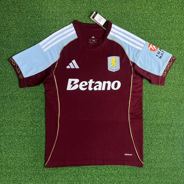 Aston Villa Jersey 25/26 Home Football Kit Soccer Jersey
