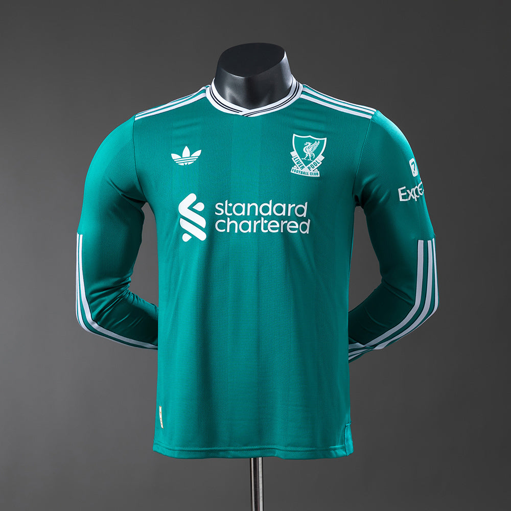 Liver Jersey 25/26 Third Football Kit Player Version Long Sleeves