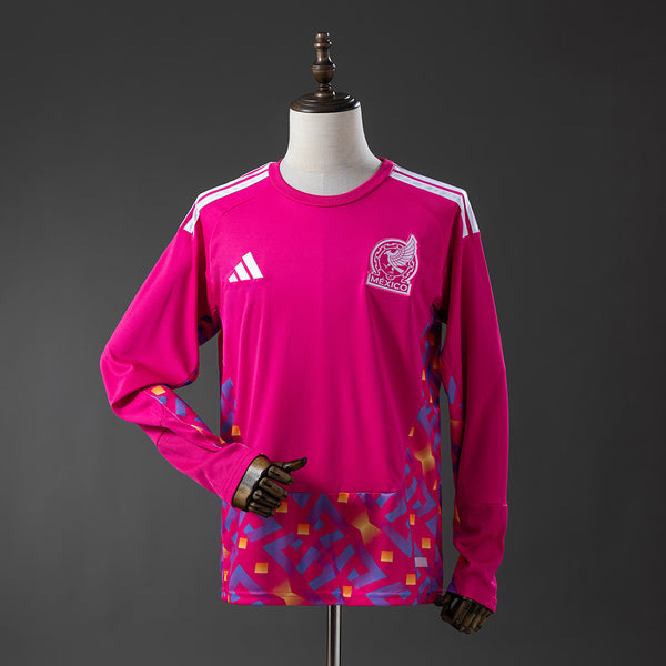Mexico Goalkeeper Jersey 2026 World Cup Long Sleeves Football Kit Soccer Shirt