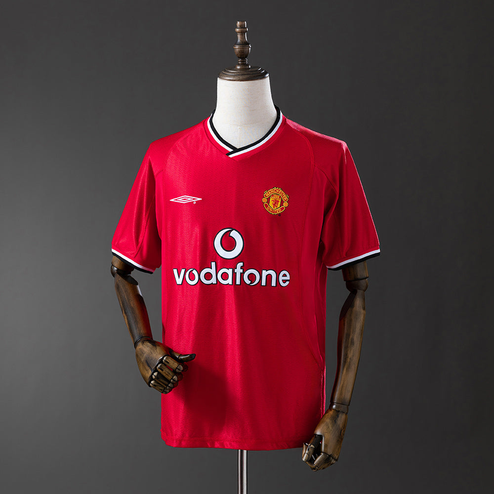 Man United Jersey 2000-01 Retro Home Football Kit