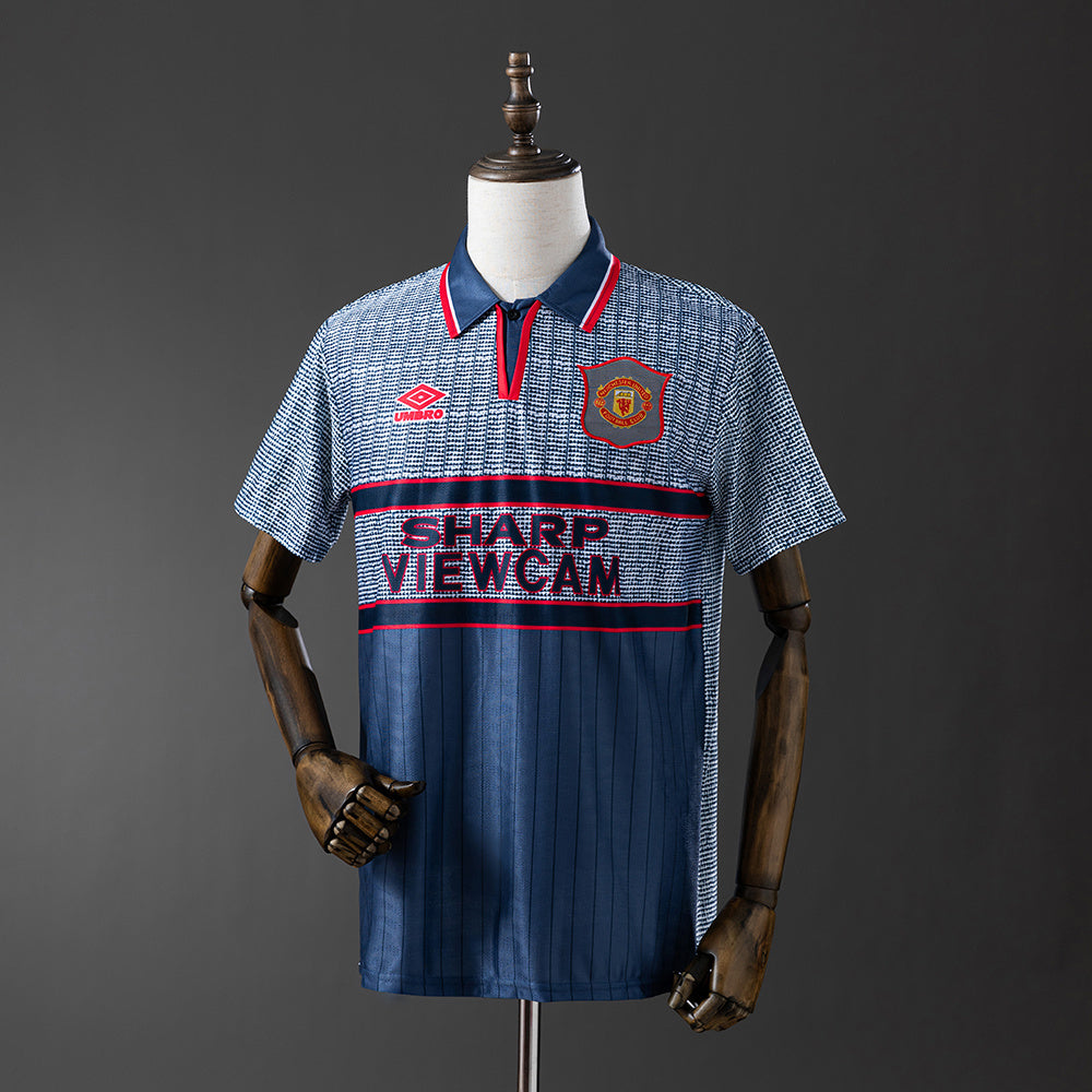 Man United Jersey 1995-96 Away Retro Football Kit