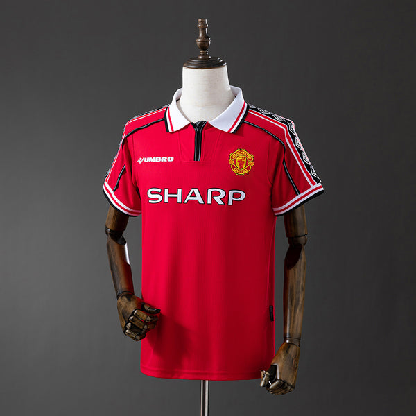 Man United Jersey1998-99 Home Retro Football Kit