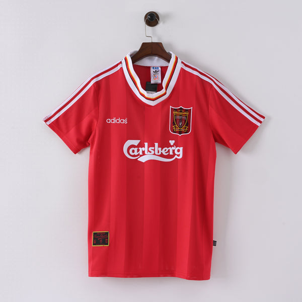 Retro Liver Home Jersey 1995 1996 Football Kit Soccer shirt