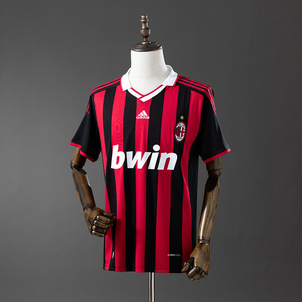 AC Milan Jersey 2009/10 Home Retro Football Kit