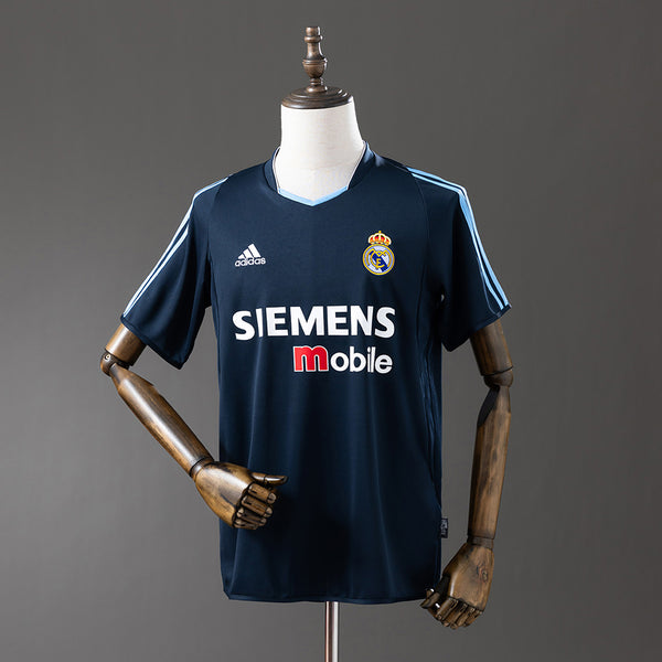 Real Madrid Jersey 2003-04 Away Retro Football Kit