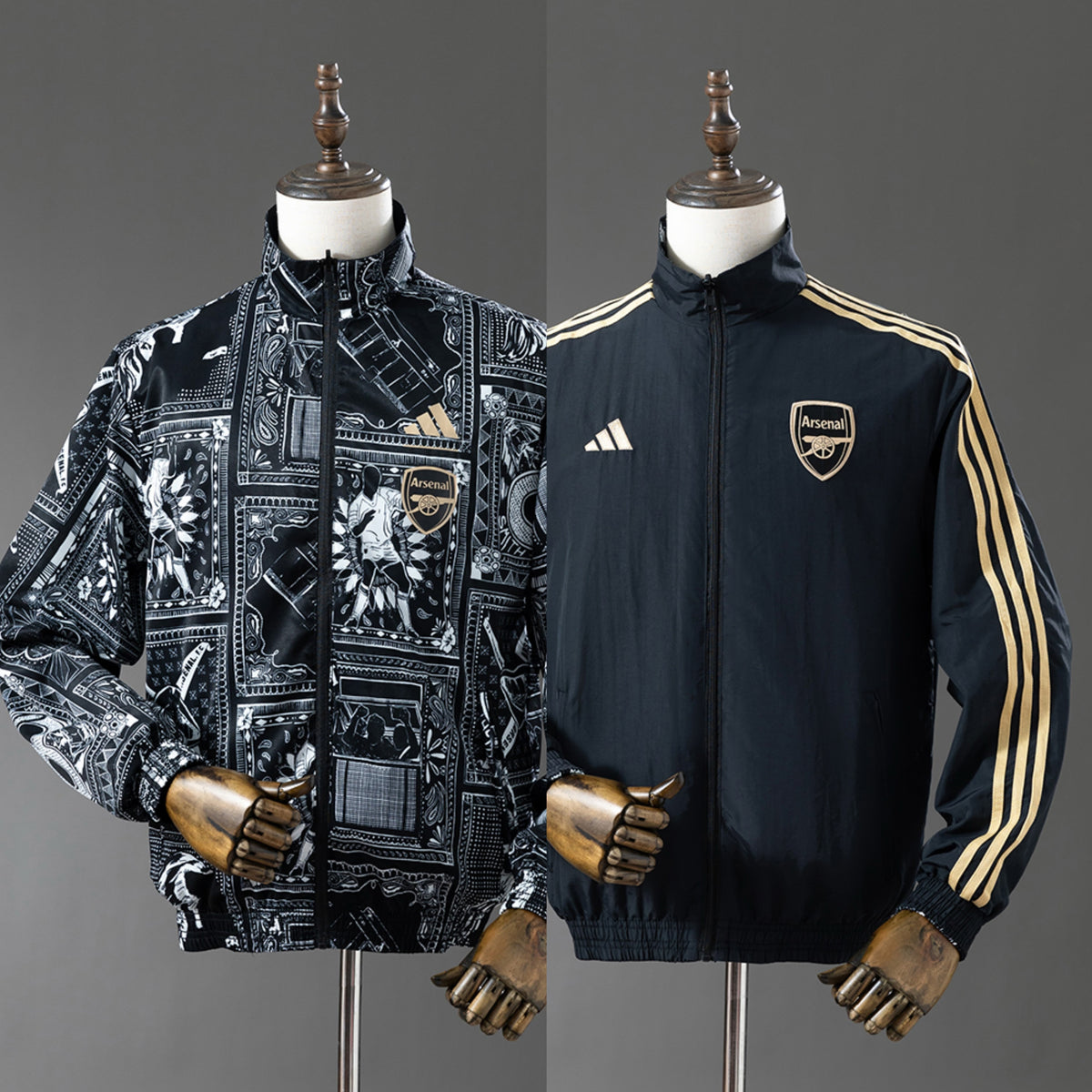 Arsenal Windbreaker 2025/26 Reversible Football Kit