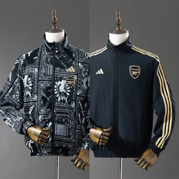 Arsenal Windbreaker 2025/26 Reversible Football Kit - PalmSportss