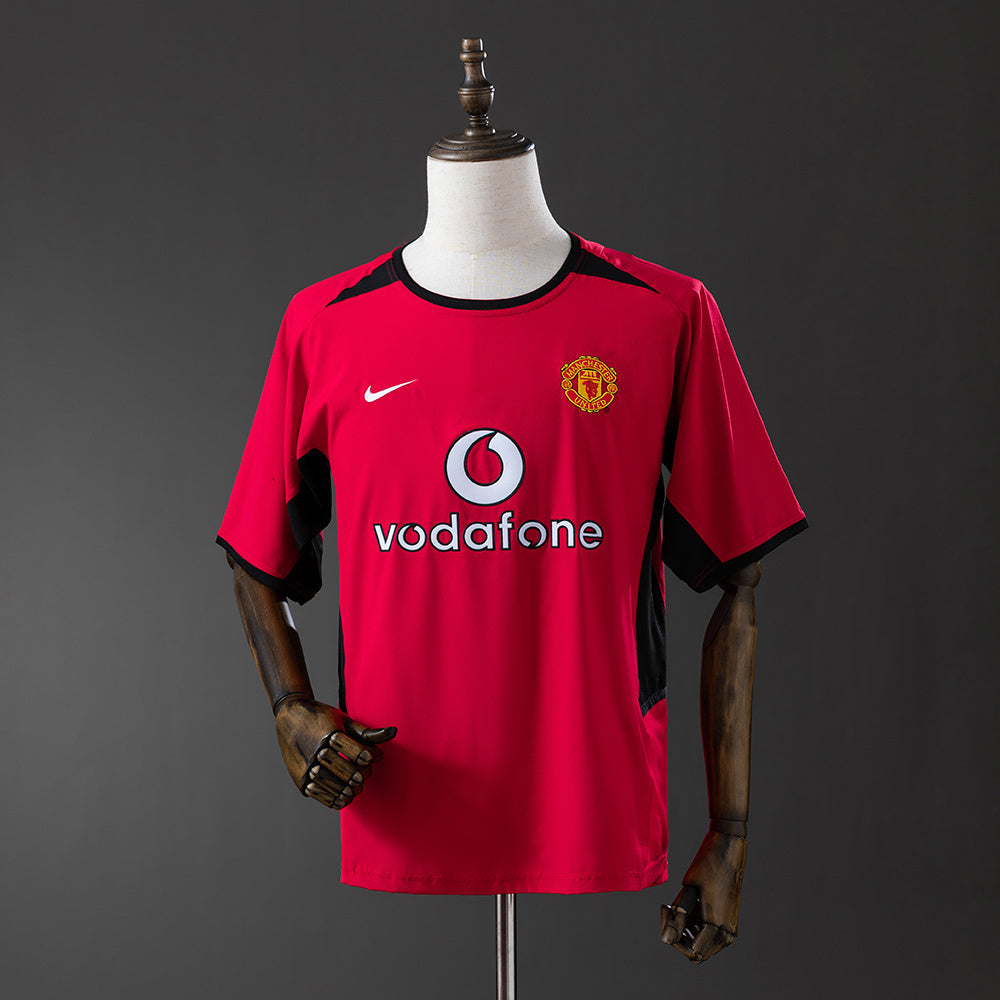 Man United Jersey 2002-04 Home Retro Football Kit