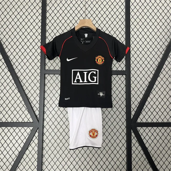 Retro Kids Manchester United Away Jersey 07/08