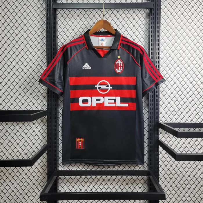 AC Milan Jersey Home Kit 1998 1999 Retro