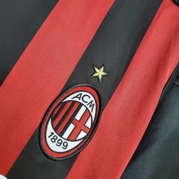 AC Milan Jersey Home Kit 2009 2010 Retro