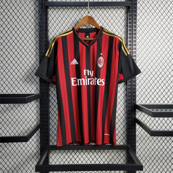 AC Milan Jersey Home Kit 2013 2014 Retro